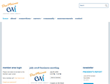 Tablet Screenshot of ewidsm.org